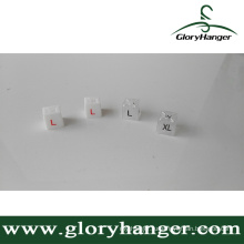 Красочные пластиковые вешалка Площадь Sizer (GLPZ003)